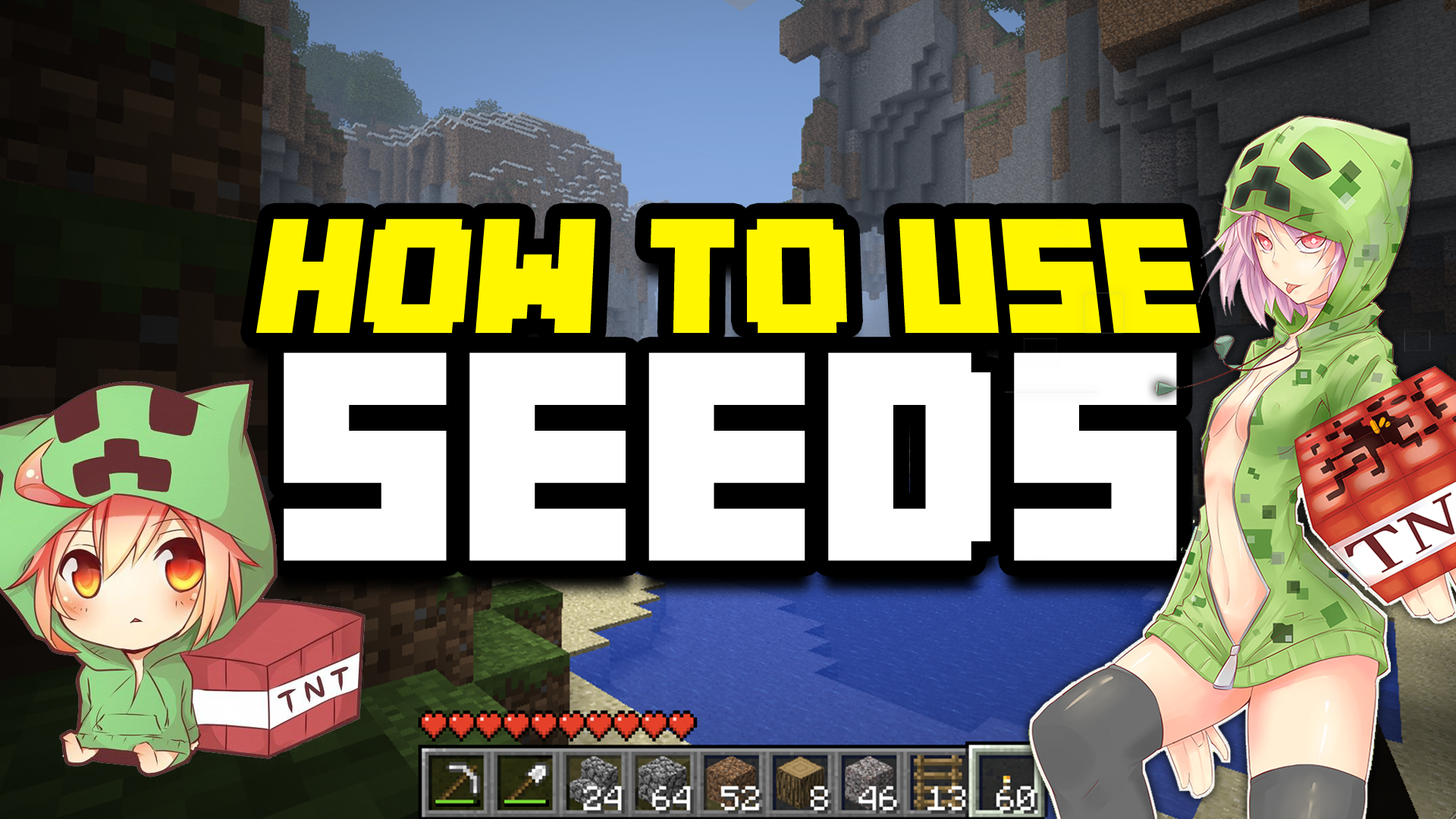 How to use a Seed in Minecraft Thumbnail